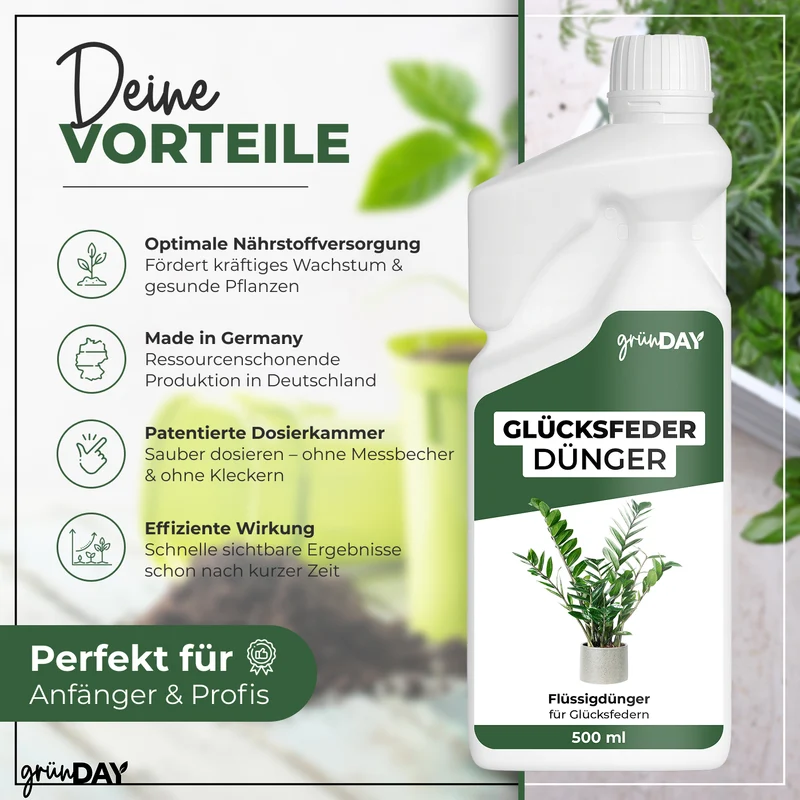 Glücksfeder-Flüssigdünger 500 ml