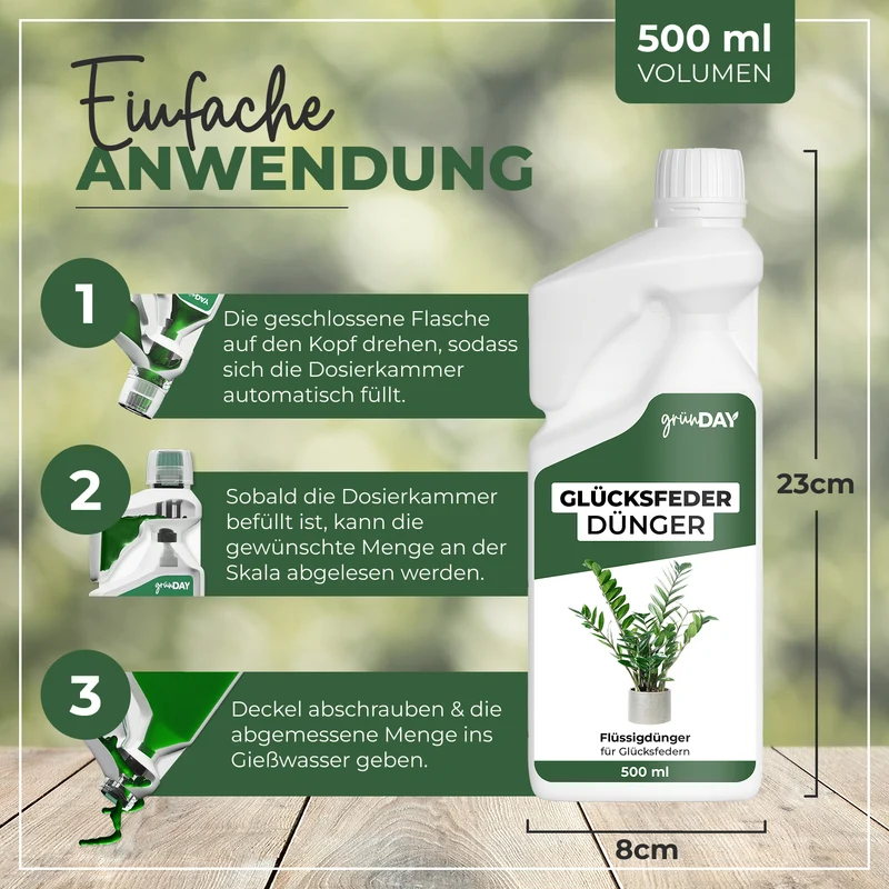 Glücksfeder-Flüssigdünger 500 ml
