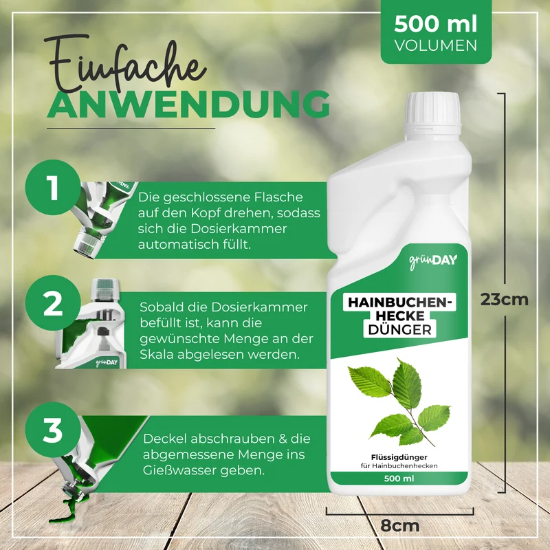 Hainbuchenhecke-Flüssigdünger 500 ml