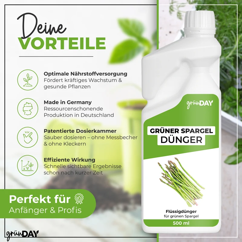 Grüner Spargel-Flüssigdünger 500 ml