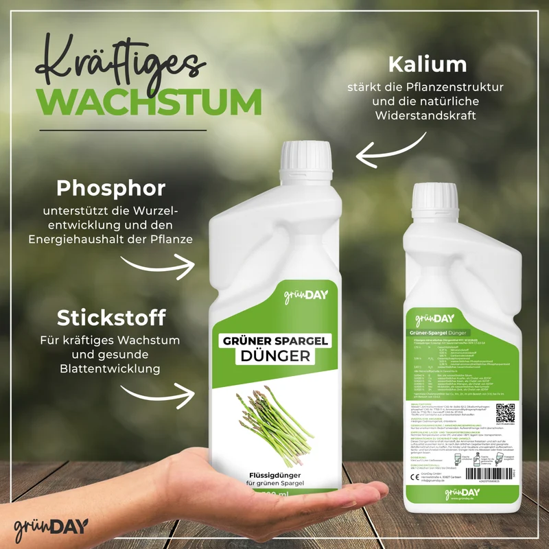 Grüner Spargel-Flüssigdünger 500 ml