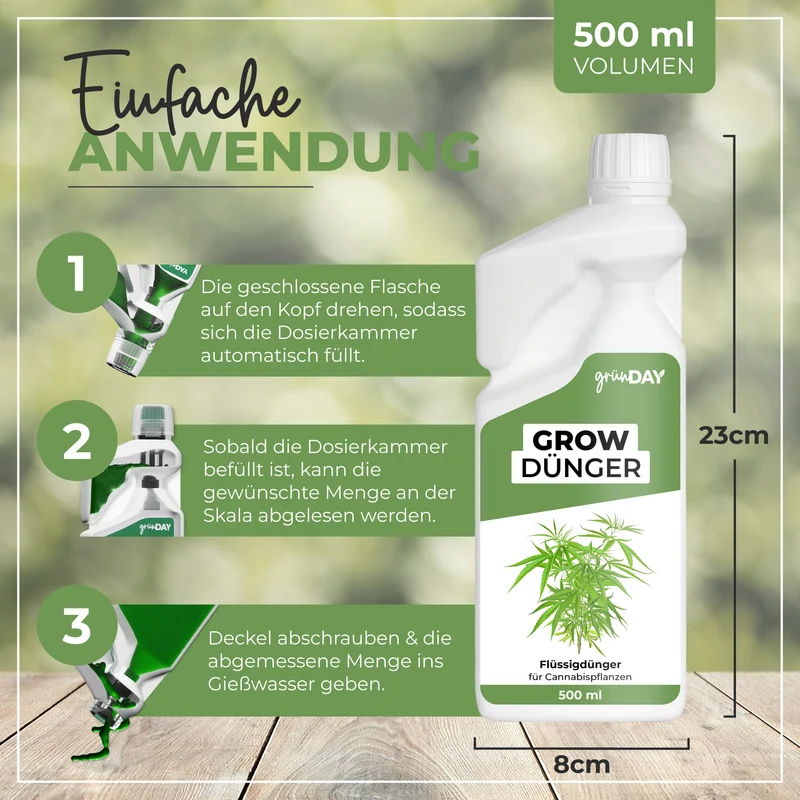Grow-Flüssigdünger 500 ml