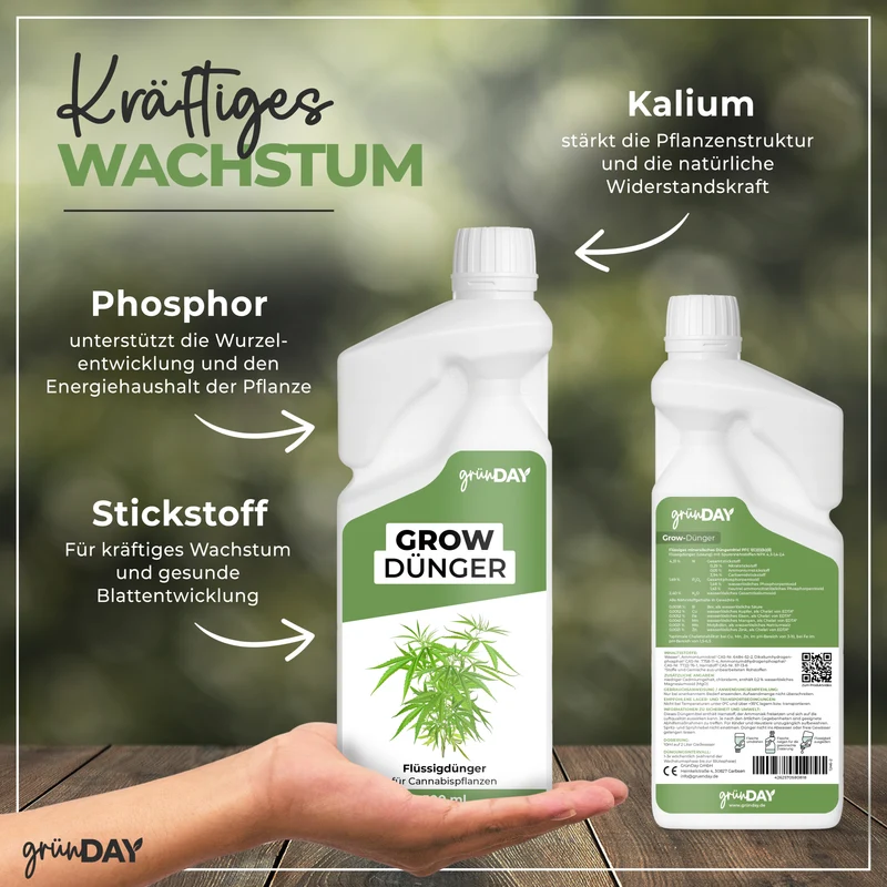 Grow-Flüssigdünger 500 ml