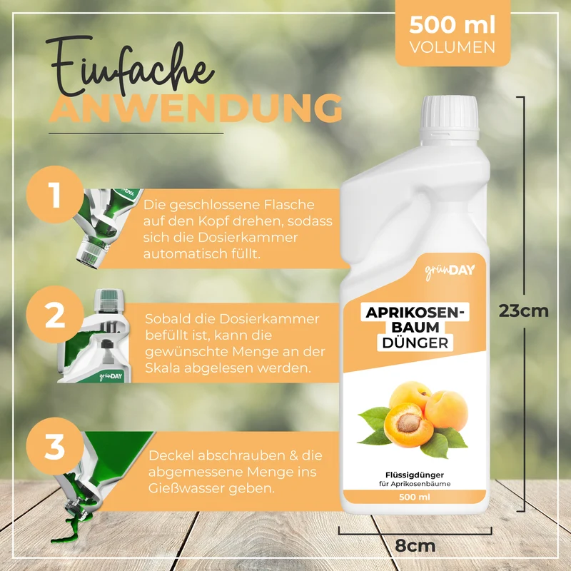 Aprikosenbaum-Flüssigdünger 500 ml