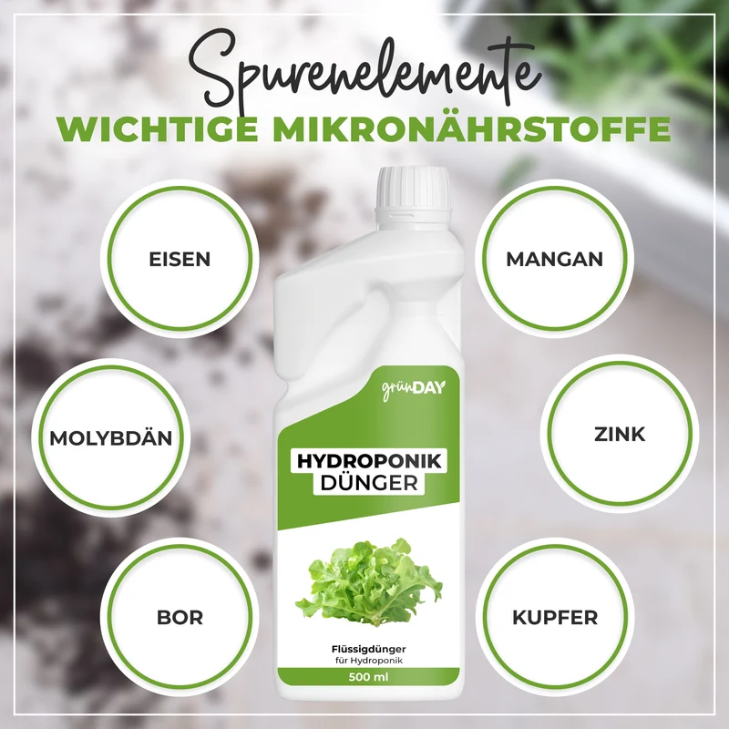 Hydroponik-Flüssigdünger 500 ml