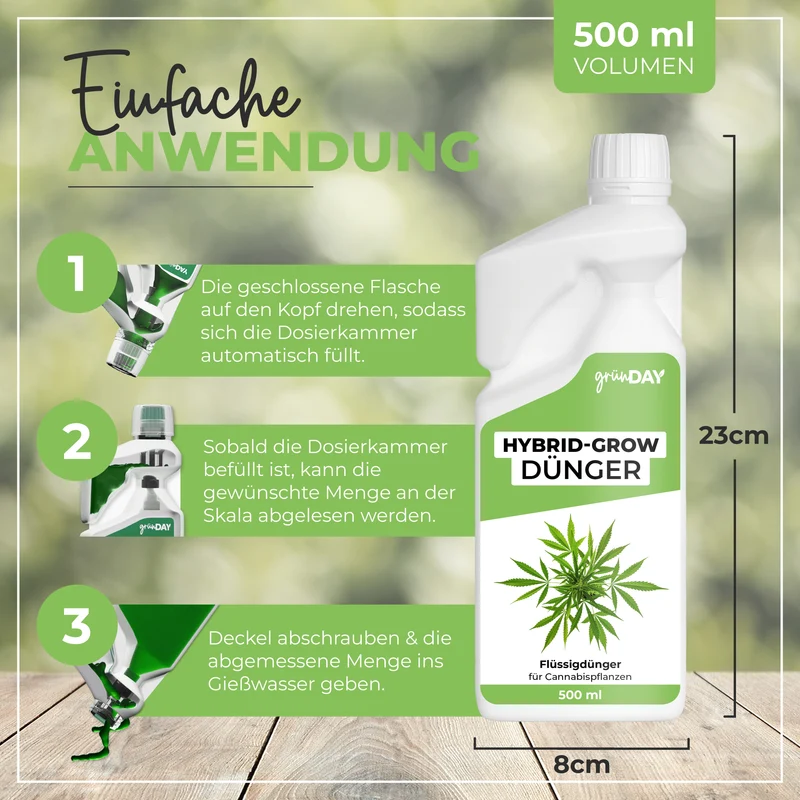 Hybrid-Grow-Flüssigdünger 500 ml