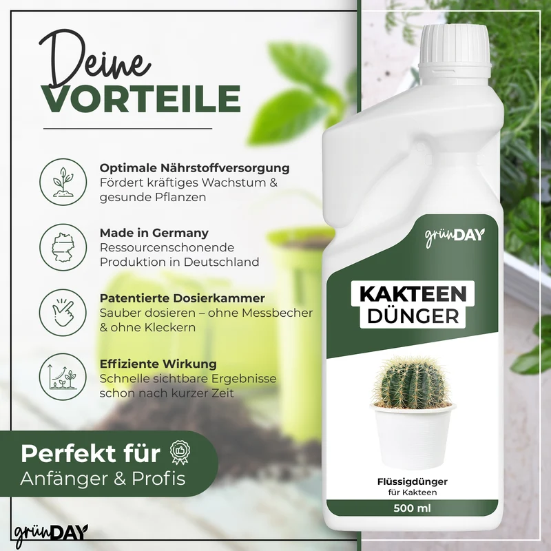 Kakteen-Flüssigdünger 500 ml