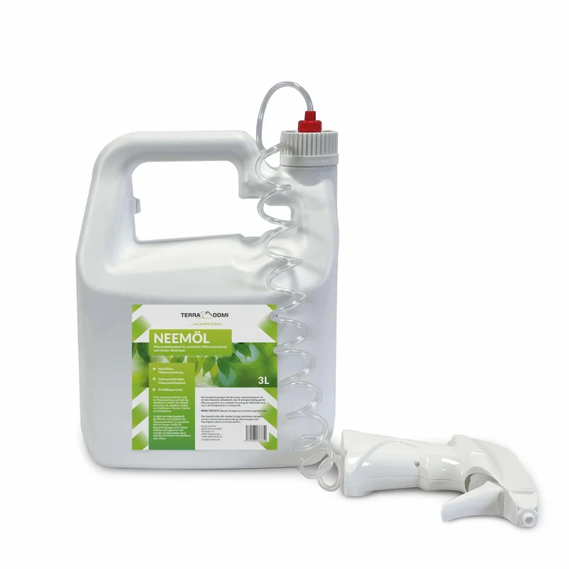 Neemöl 3 Liter | anwendungsfertiges Pflanzenhilfsmittel für Innen und Außen