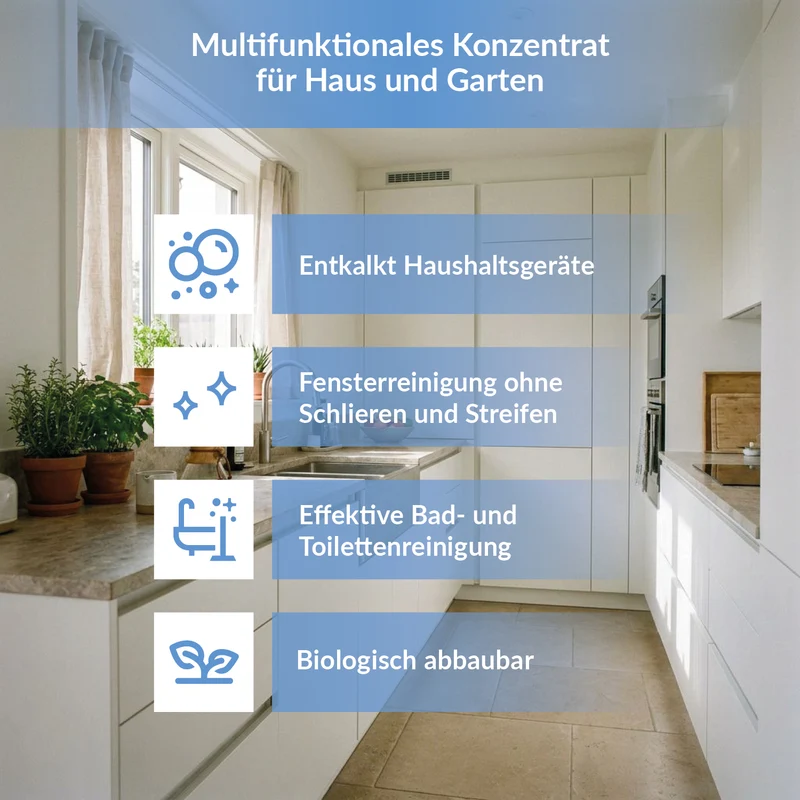 Essigsäure 49,9 % – Reinigungskonzentrat, biologisch abbaubar
