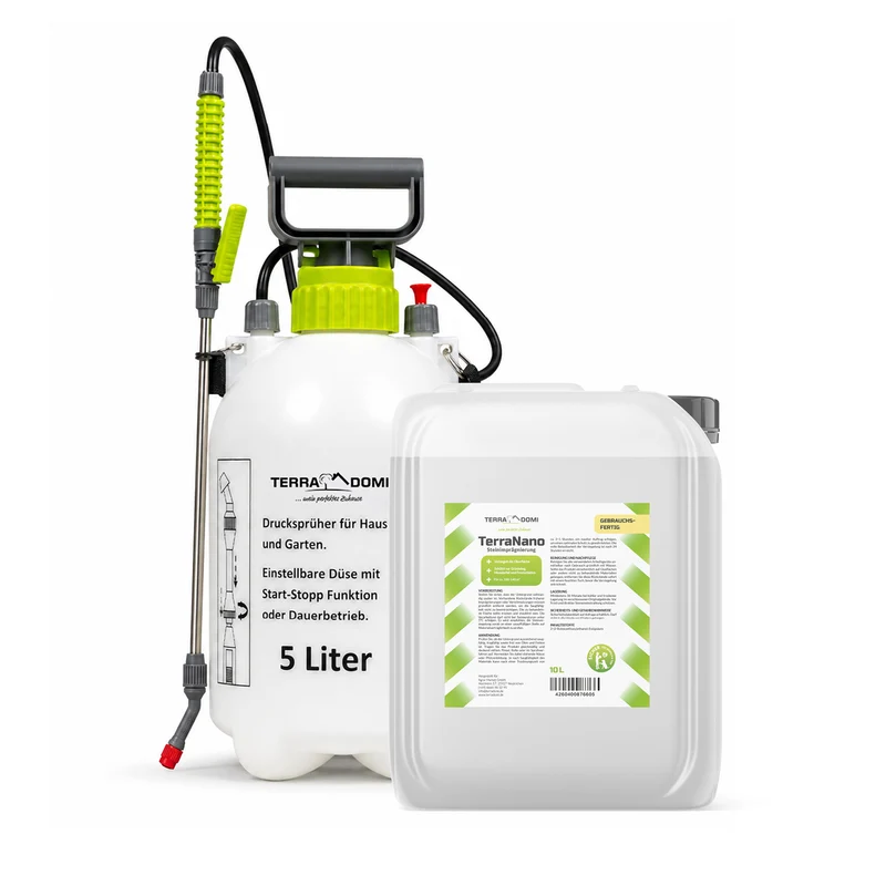 Drucksprüher 5L + TerraNano Steinimprägnierung (Bundle)