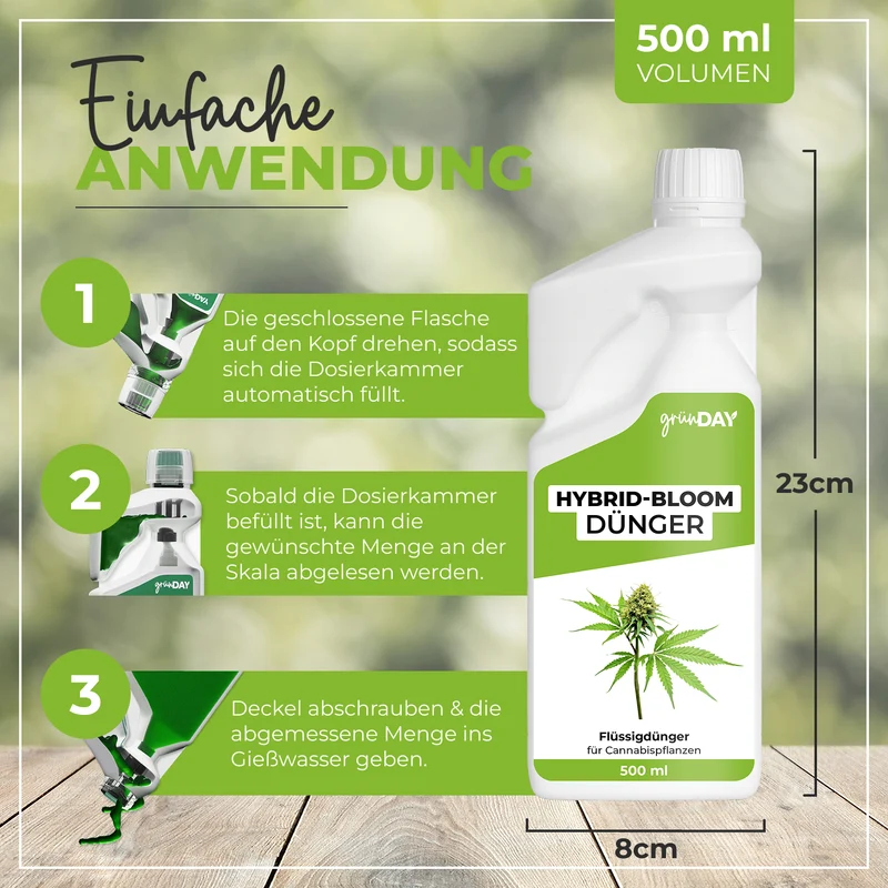 Hybrid-Bloom-Flüssigdünger 500 ml