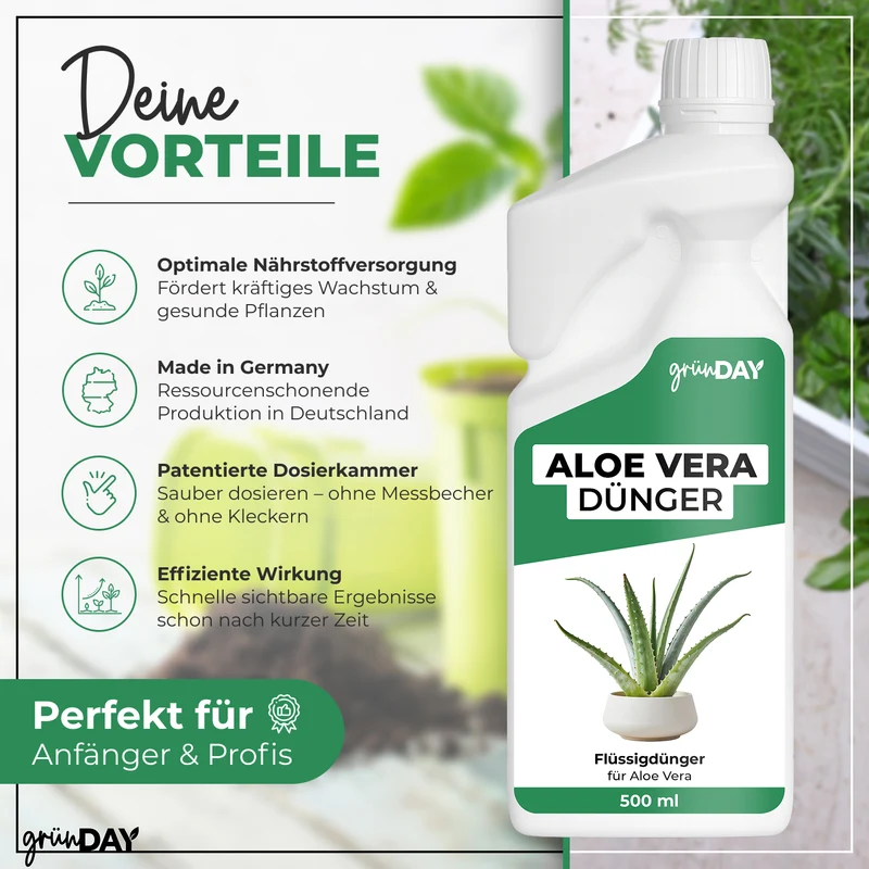 Aloe Vera-Flüssigdünger 500 ml