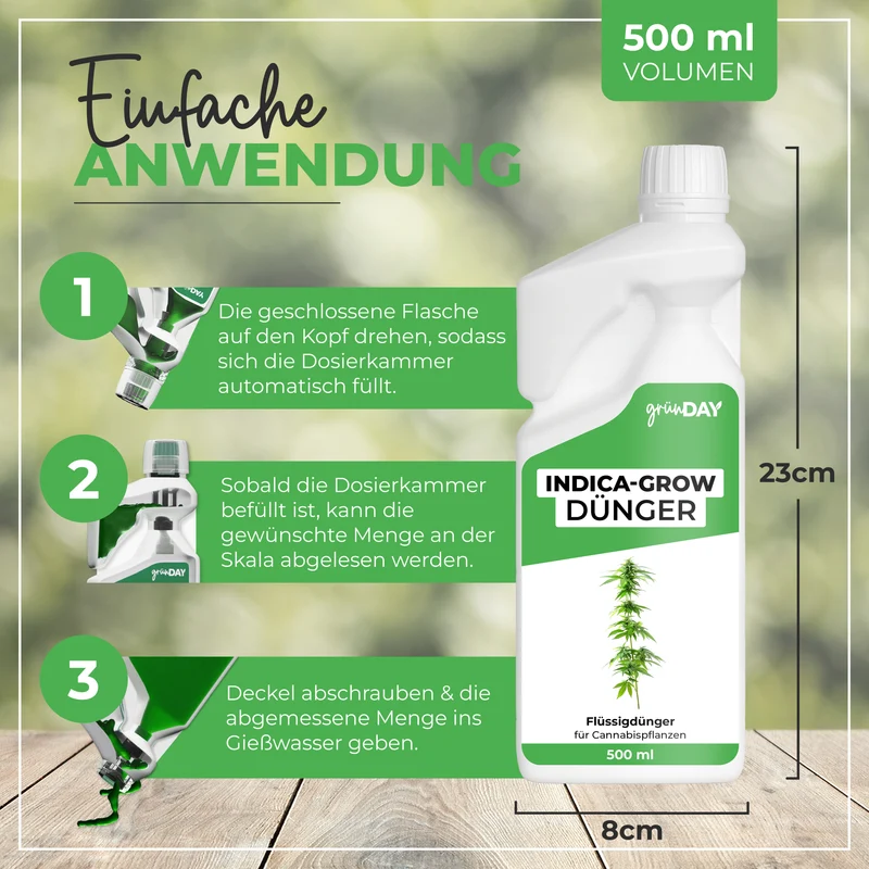 Indica-Grow-Flüssigdünger 500 ml