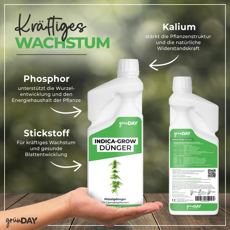 Indica-Grow-Flüssigdünger 500 ml
