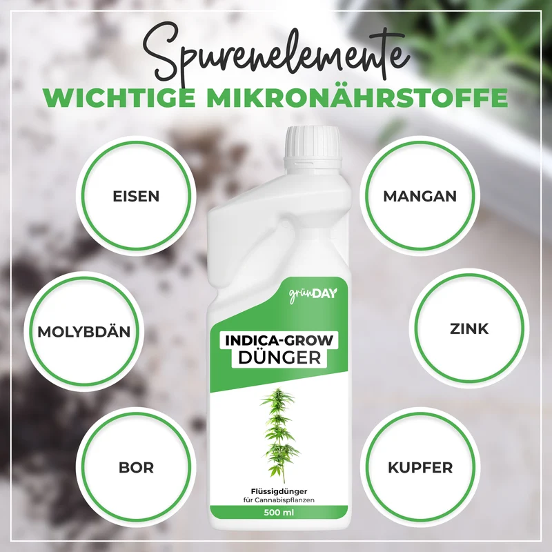 Indica-Grow-Flüssigdünger 500 ml