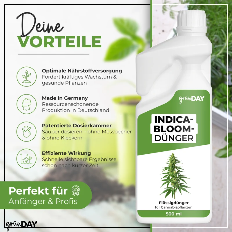 Indica-Bloom-Flüssigdünger 500 ml