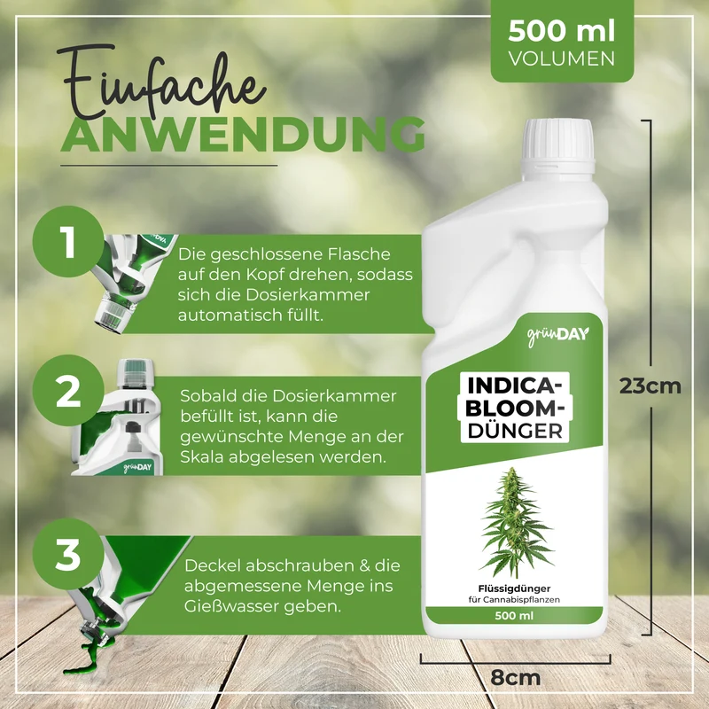 Indica-Bloom-Flüssigdünger 500 ml