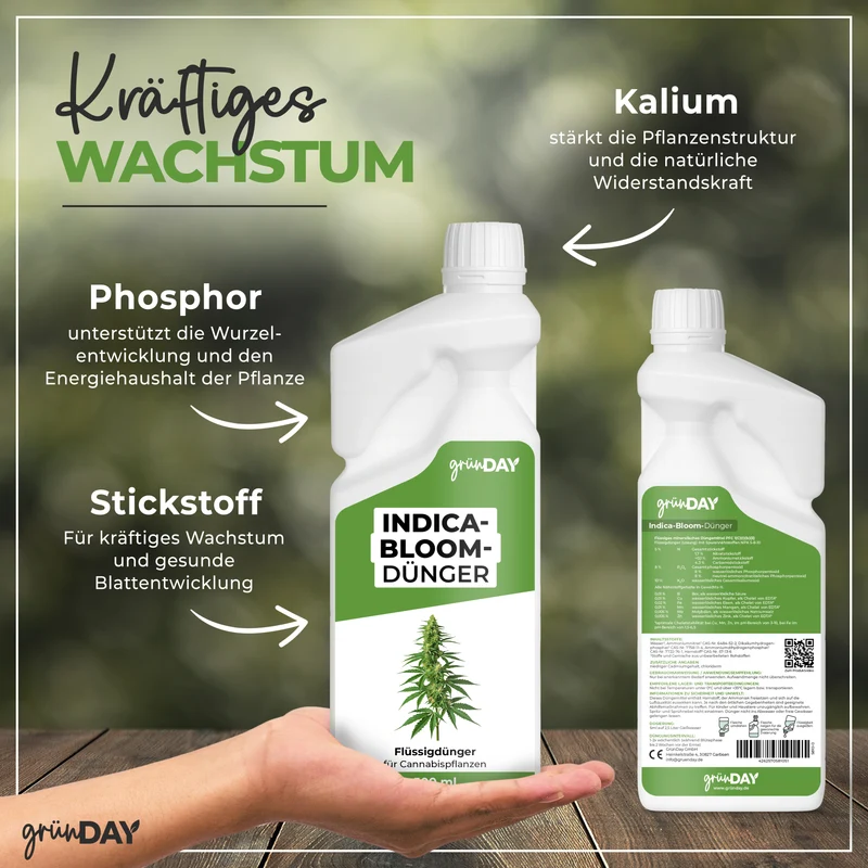 Indica-Bloom-Flüssigdünger 500 ml
