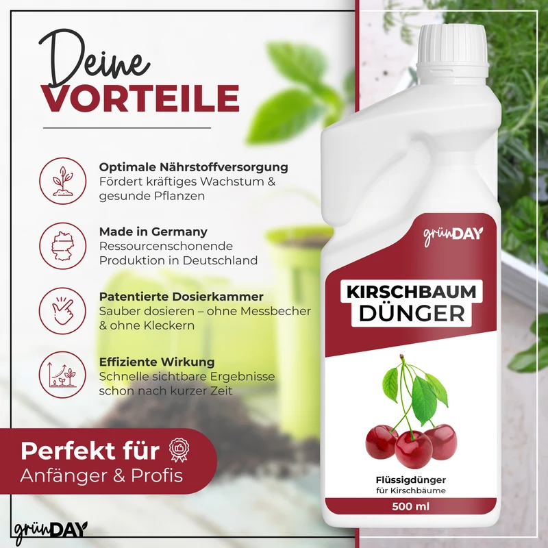 Kirschbaum-Flüssigdünger 500 ml