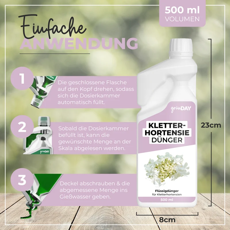 Kletterhortensie-Flüssigdünger 500 ml
