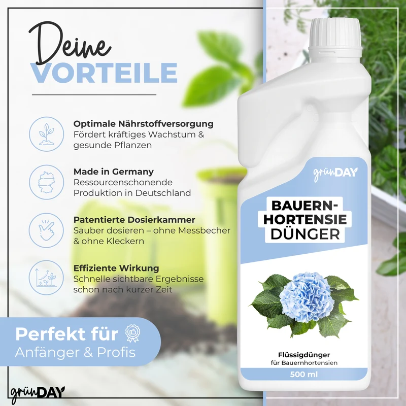 Bauernhortensie-Flüssigdünger 500 ml