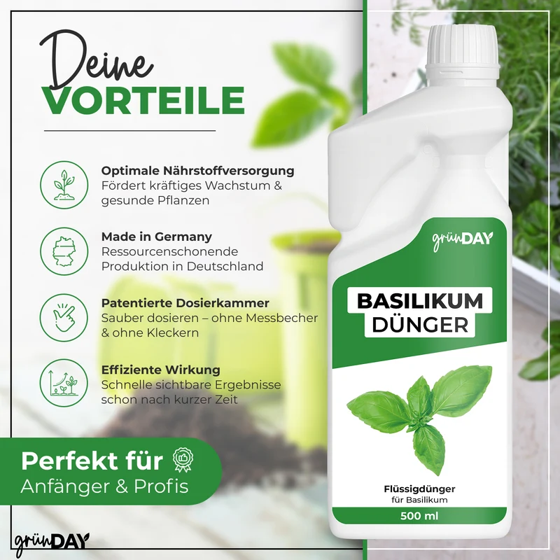 Basilikum-Flüssigdünger 500 ml