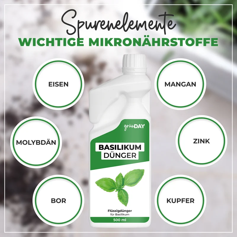 Basilikum-Flüssigdünger 500 ml
