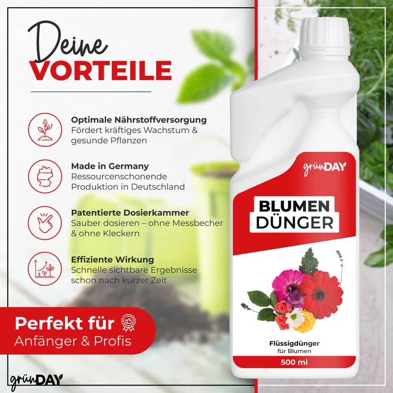 Blumen-Flüssigdünger 500 ml