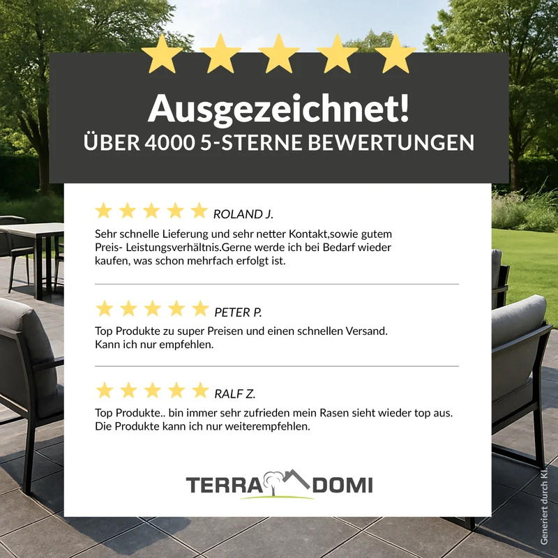 TerraDomi Frühlingskick Rasendünger Flüssig 1 L für 250-300m²