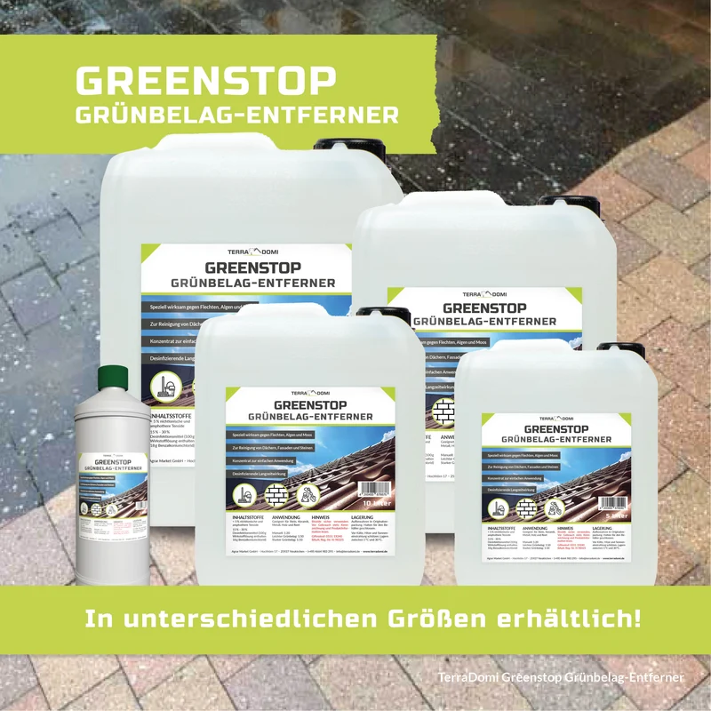 Greenstop Grünbelagentferner für den Außenbereich