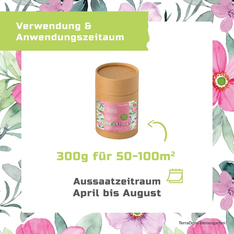 Bienenmischung 300g | Honigpflanzen für reichhaltigen Nektar