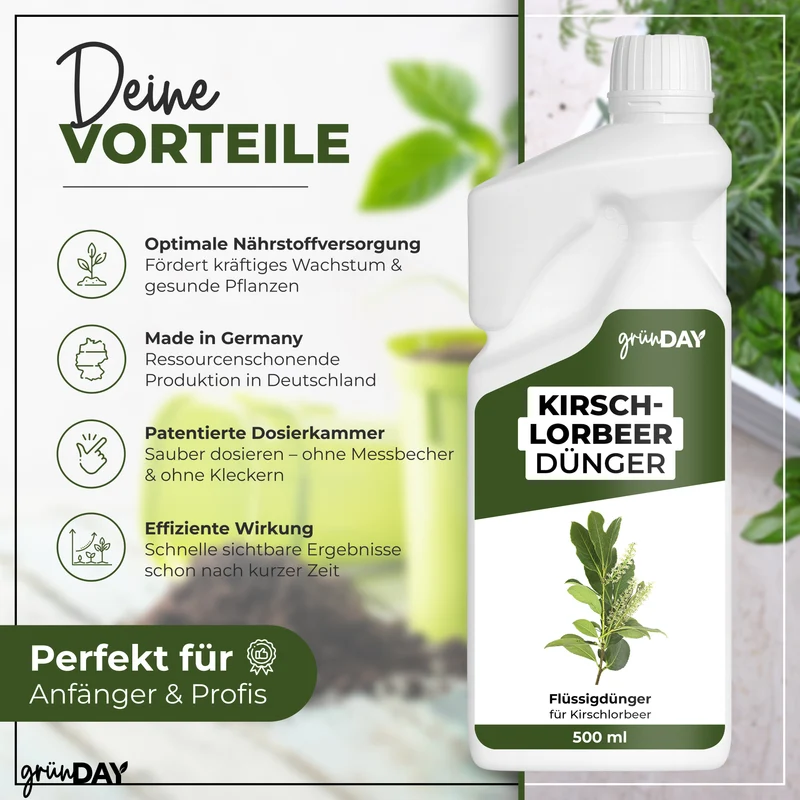Kirschlorbeer-Flüssigdünger 500 ml