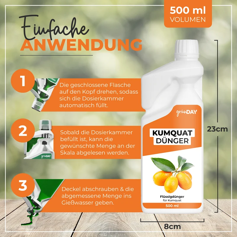 Kumquat-Flüssigdünger 500 ml