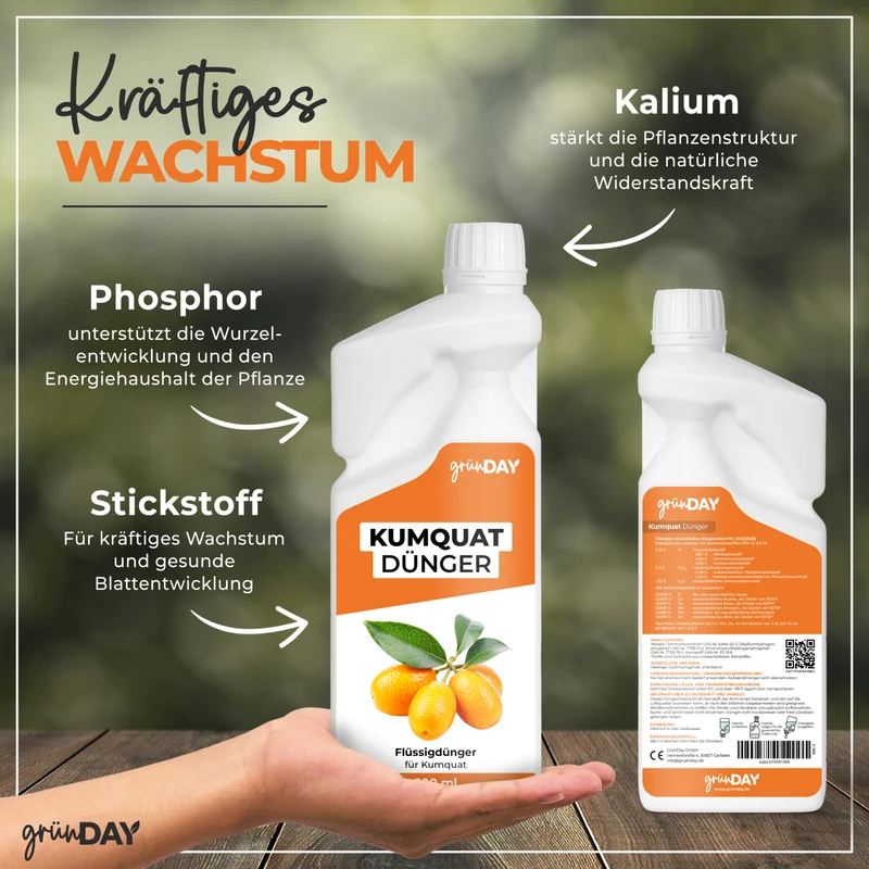 Kumquat-Flüssigdünger 500 ml