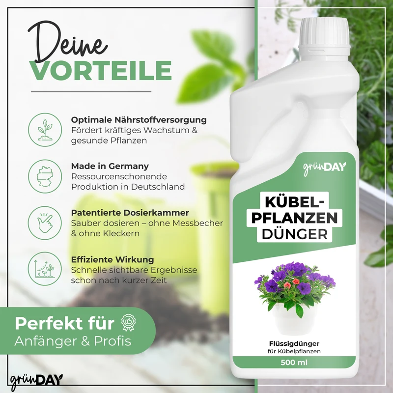 Kübelpflanzen-Flüssigdünger 500 ml