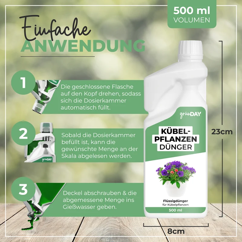 Kübelpflanzen-Flüssigdünger 500 ml
