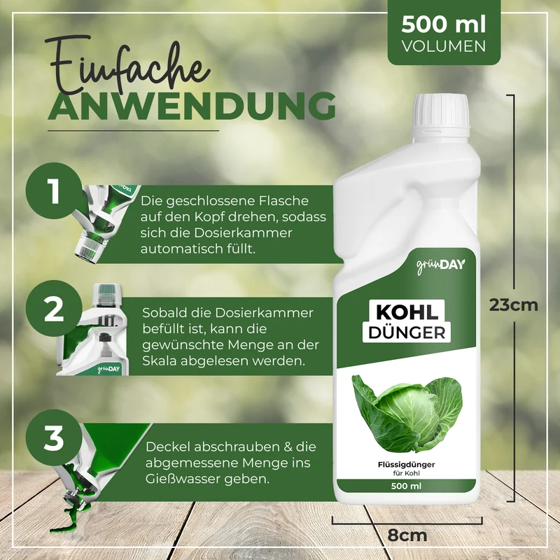 Kohl-Flüssigdünger 500 ml