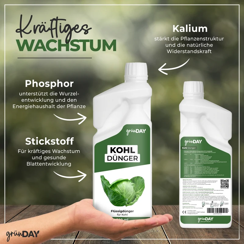 Kohl-Flüssigdünger 500 ml