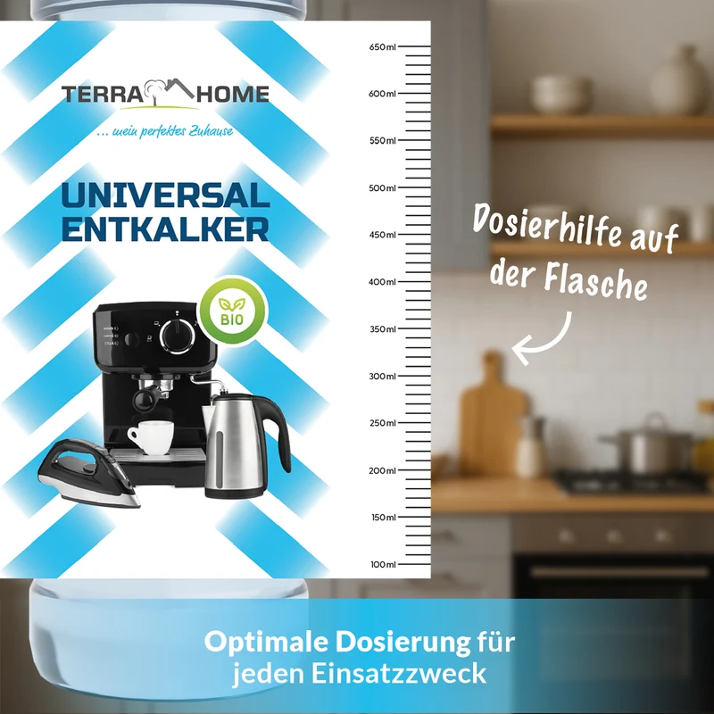 Bio Universal Entkalker - 100% kraftvoll gegen Kalk