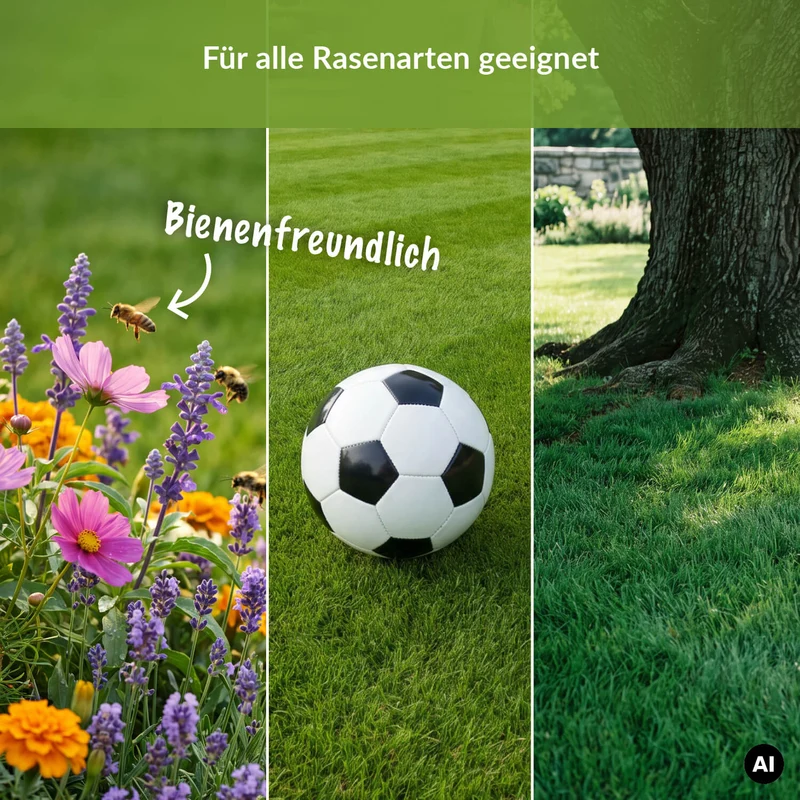 TerraDomi 2 in 1 Rasendünger mit Unkrautvernichter 10kg