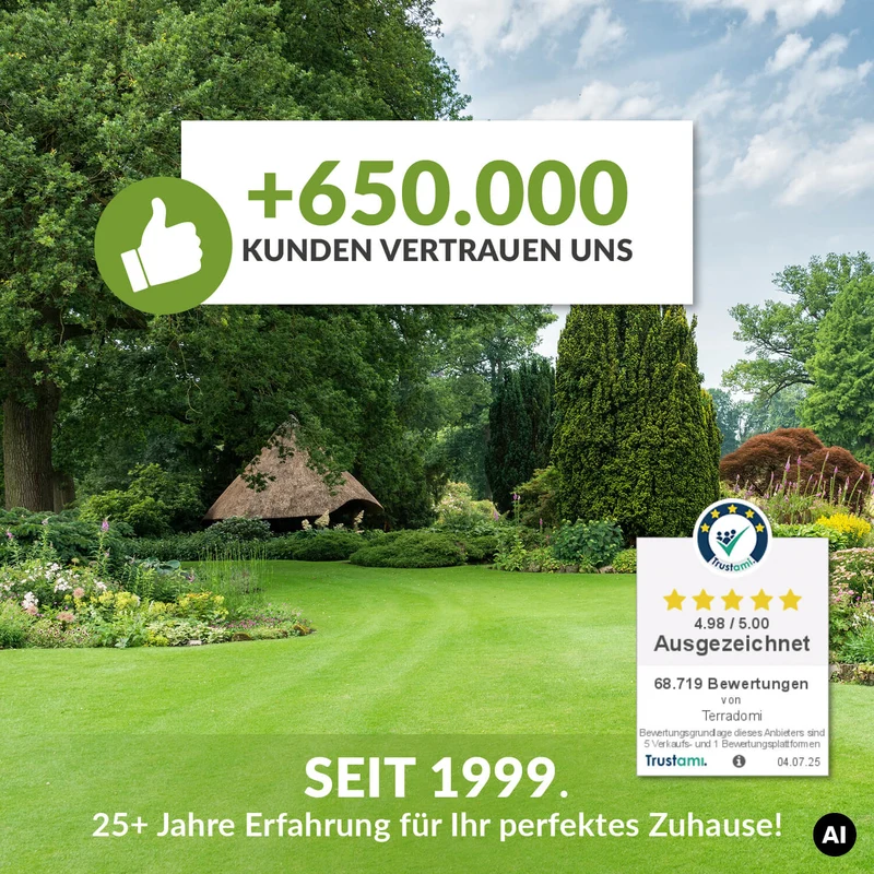 TerraDomi 2 in 1 Rasendünger mit Unkrautvernichter 10kg