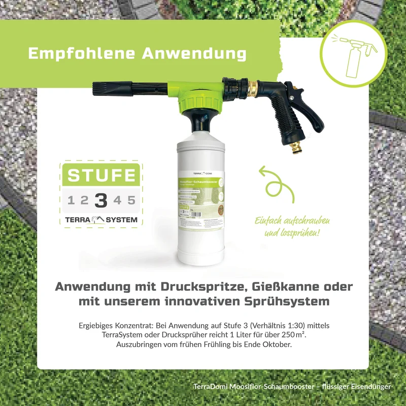 Moosiflor-Schaum - Flüssiger Eisendünger