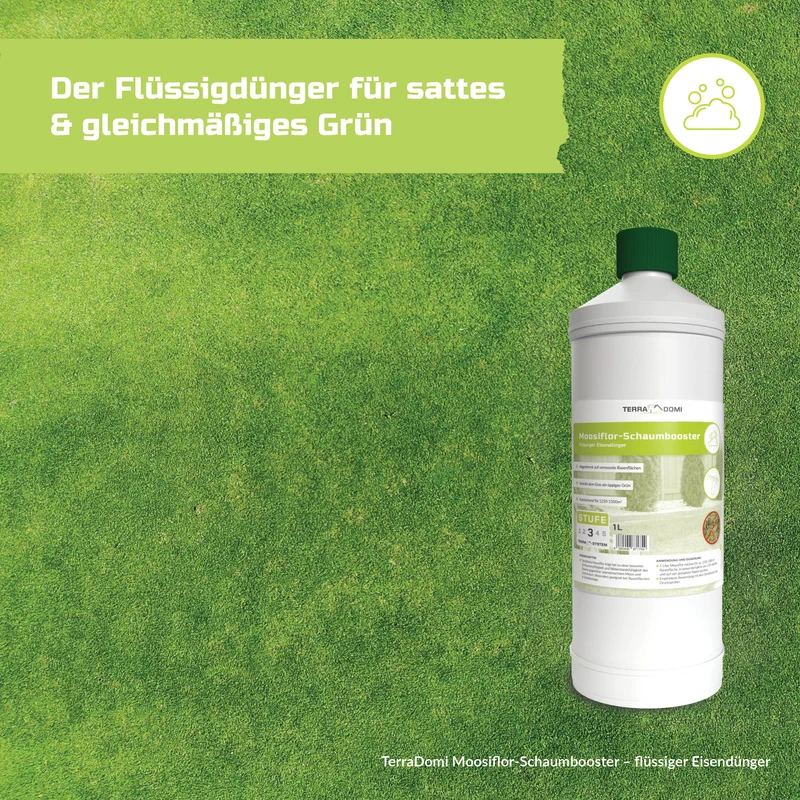 Moosiflor-Schaum - Flüssiger Eisendünger