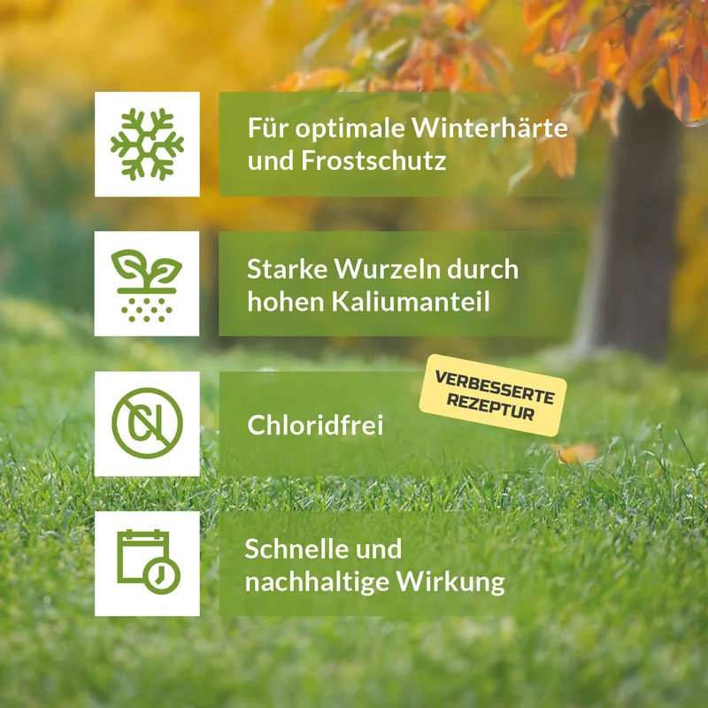 Herbstdünger Kali Dünger Kalium Dünger I Wurzelstärkung und Pflanzenkräftigung