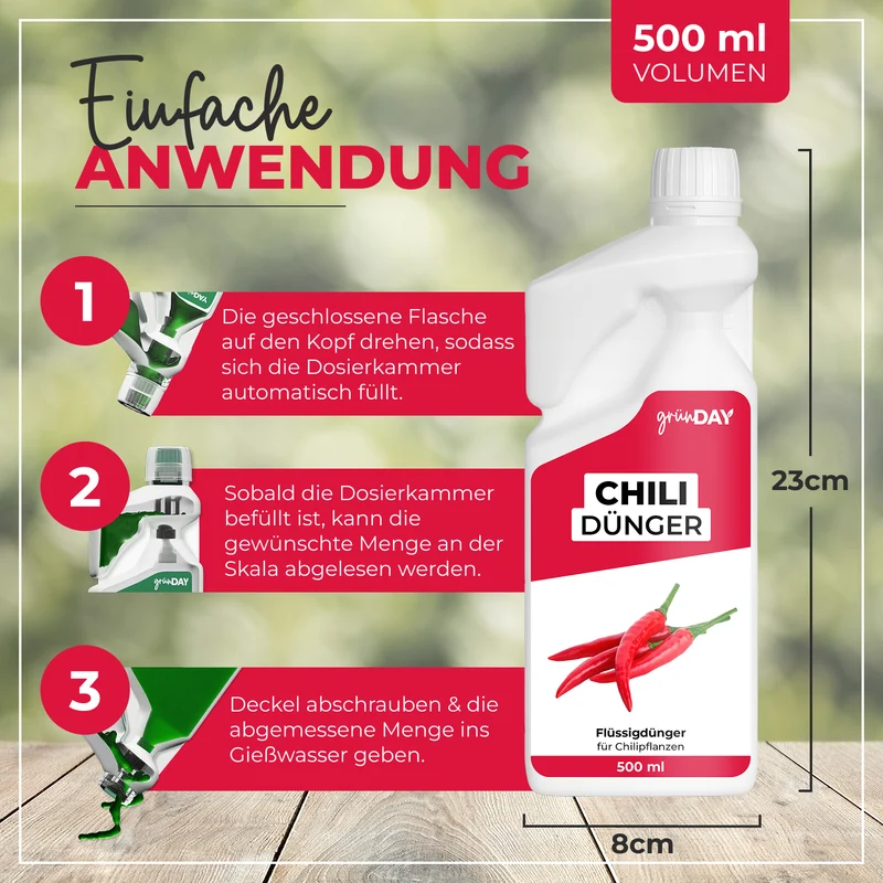 Chili-Flüssigdünger 500 ml