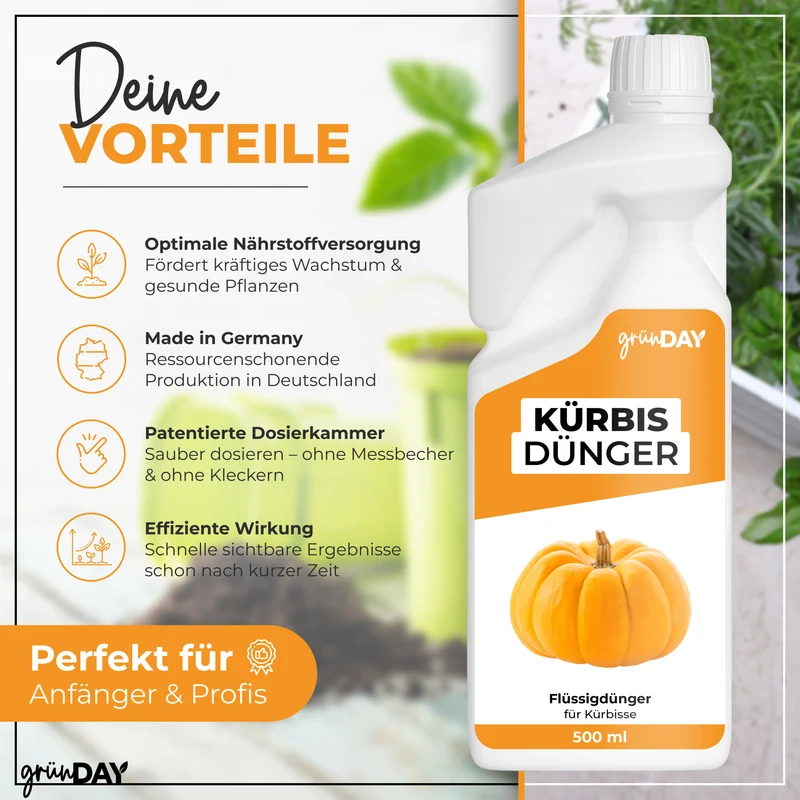 Kürbis-Flüssigdünger 500 ml