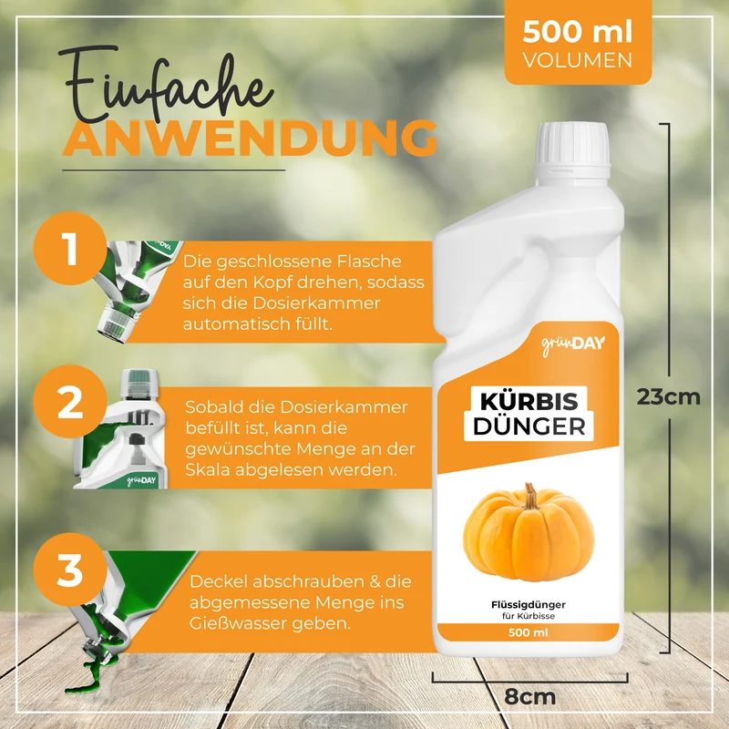 Kürbis-Flüssigdünger 500 ml