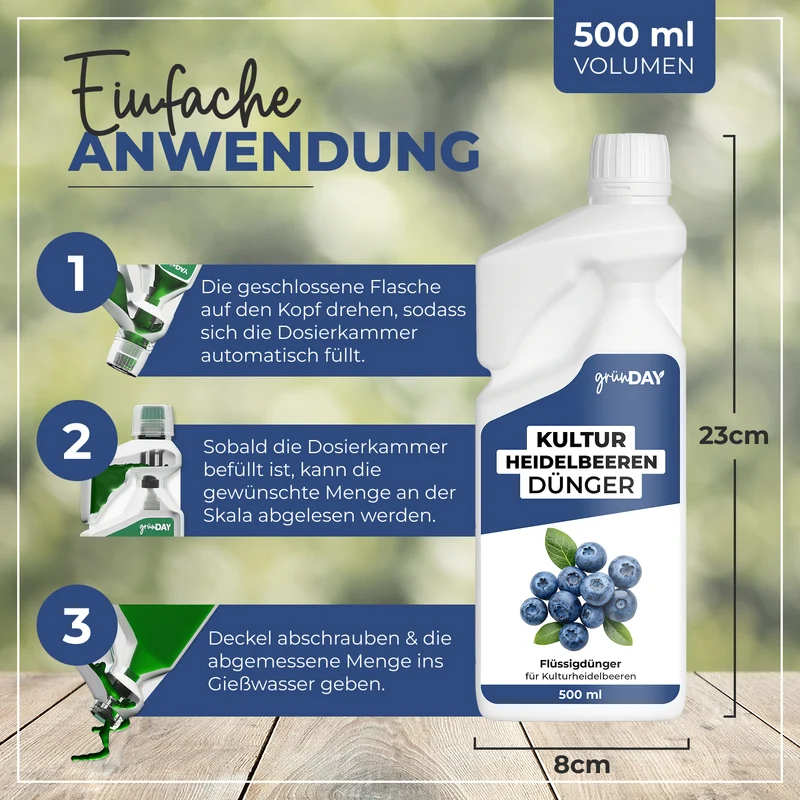 Kulturheidelbeeren-Flüssigdünger 500 ml