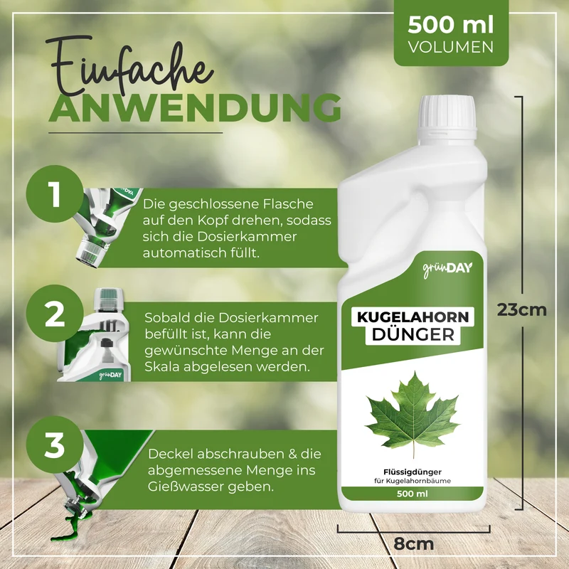 Kugelahorn-Flüssigdünger 500 ml