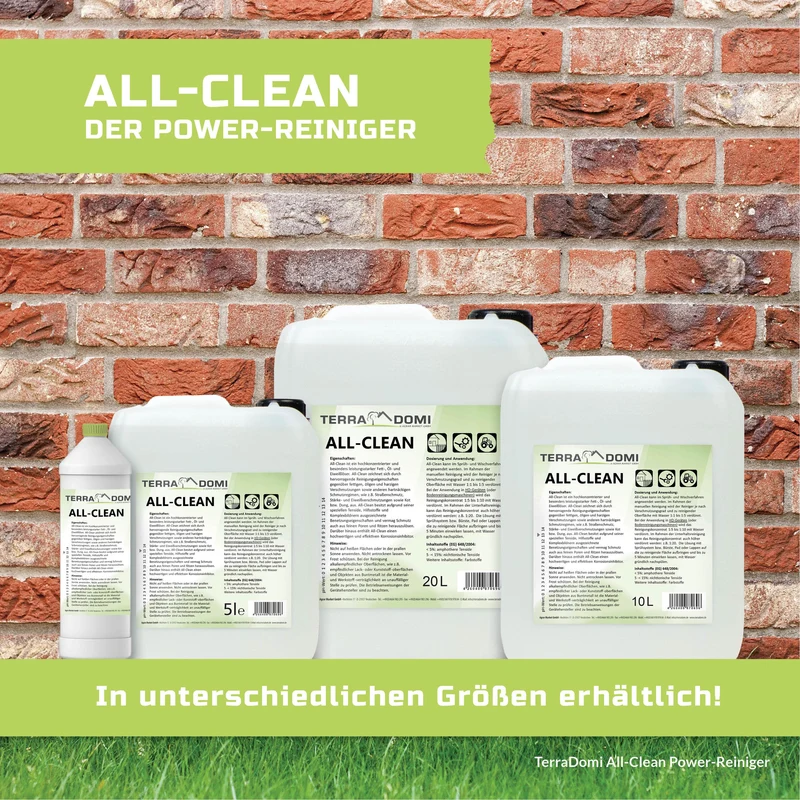 ALL-Clean - 5 L Reinigungsmittel für hartnäckige Verschmutzungen